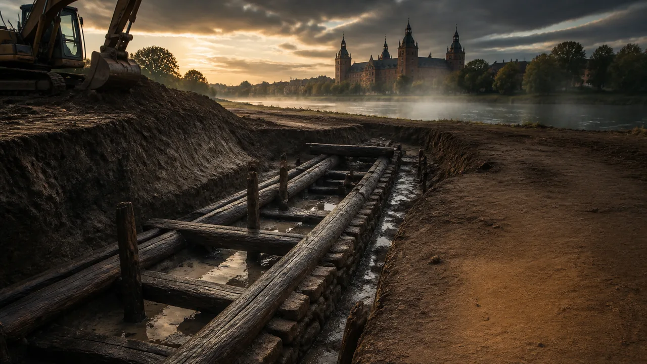 A 2,400-Year-Old Celtic Timber Structure Rises Beneath Aschaffenburg