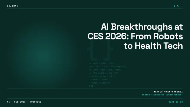 A.I. CES 2026 showcase featuring Razer, NVIDIA, LG, Boston Dynamics and other tech companies displaying AI robots and…