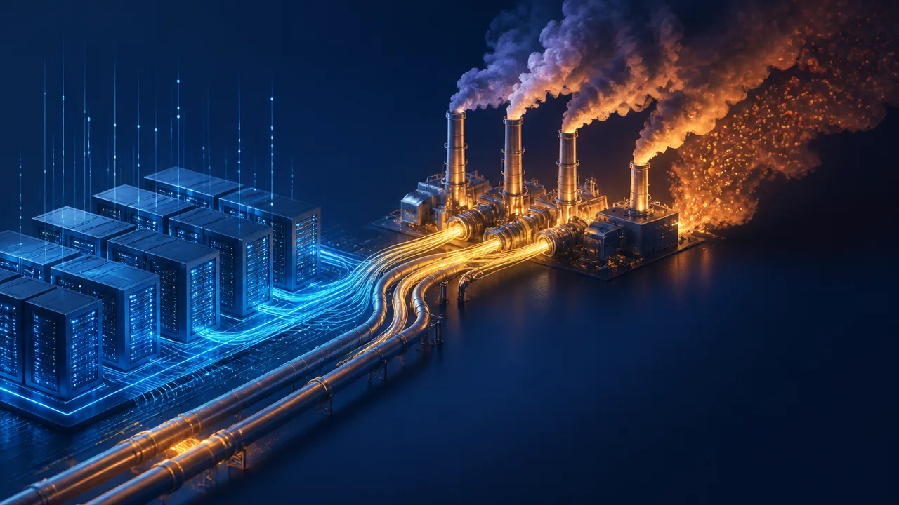 AI Data Centers Are Fueling a U.S. Gas Power Surge
