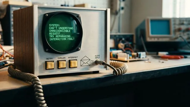 A robot and scientist collaborate in a lab setting with the title text overlaid in white against a black background