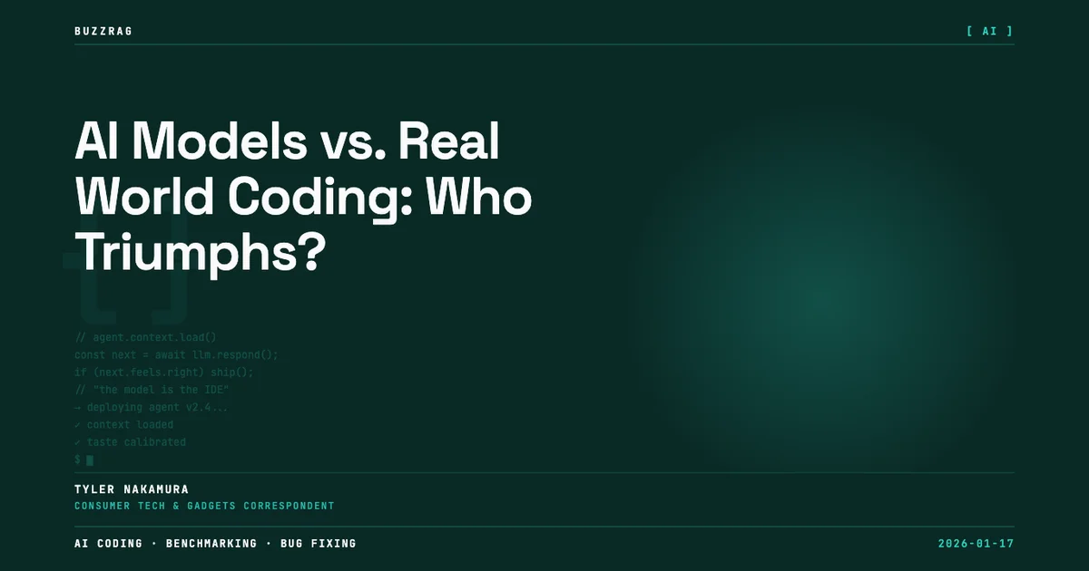 AI Models vs. Real World Coding: Who Triumphs? | BuzzRAG