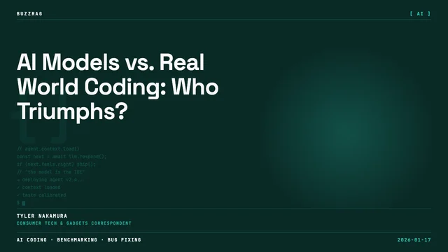 Neon purple tech background with AI model logos (Codex, Claude, Whales, Gemini) and yellow/cyan text comparing coding…