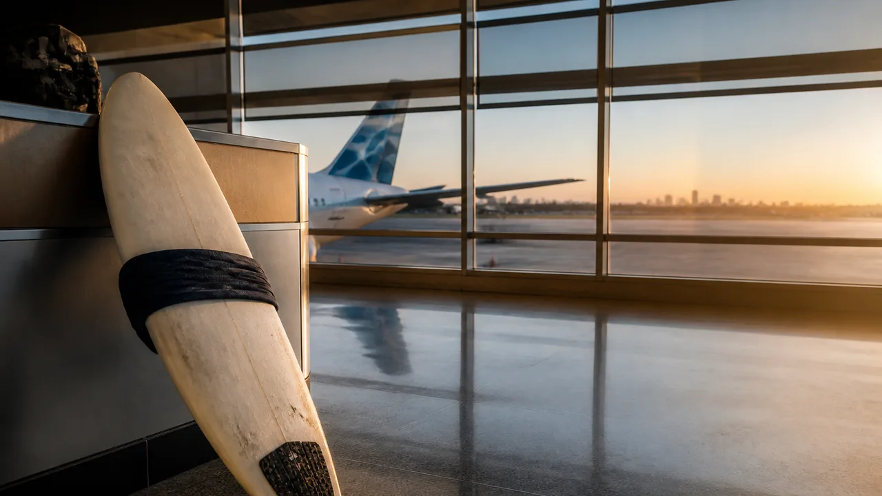 One Abandoned Surfboard and the Airline Rule Gap Behind It