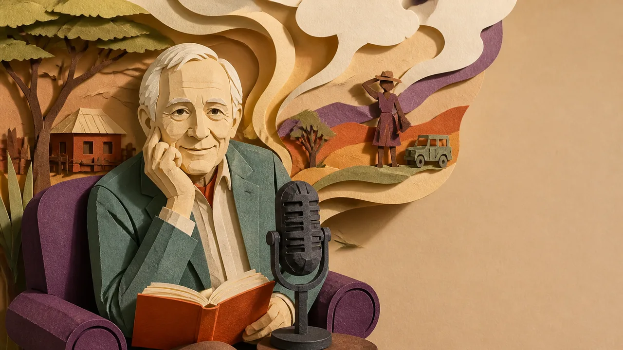 Alexander McCall Smith Launches Positive Distraction Podcast