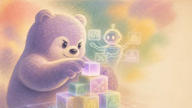 Alibaba announcement slide featuring "QWEN 3.7" in large white text with purple glowing digital wave design and dotted grid…