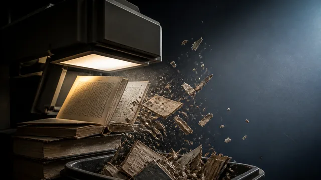 Amazon Is Destroying Rare Books to Train Its AI