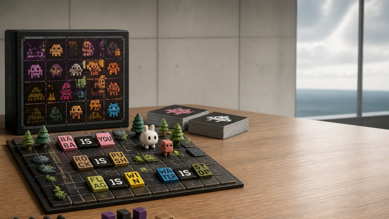 Baba Is You and UFO 50 Are Becoming Board Games
