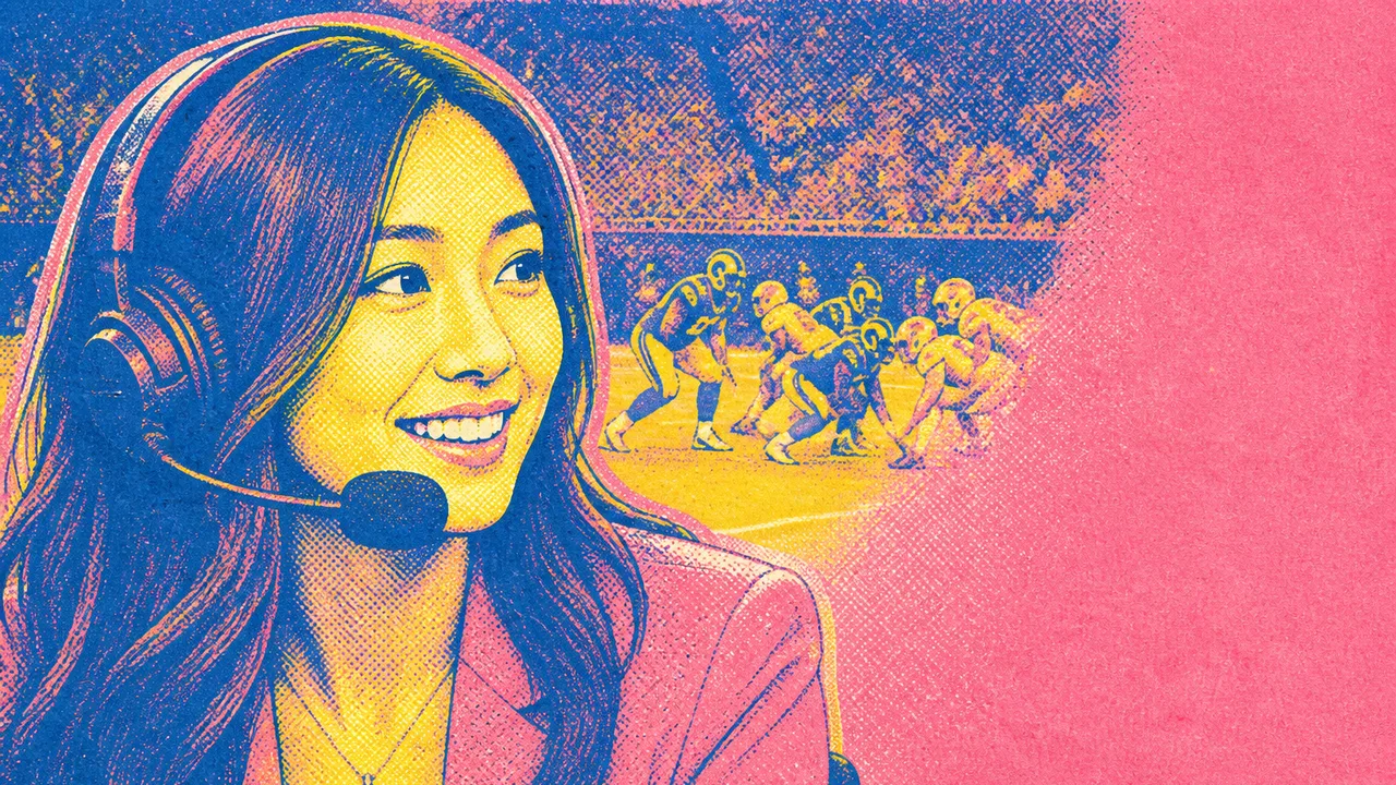 Brenda Song Joins the Rams Broadcast Booth