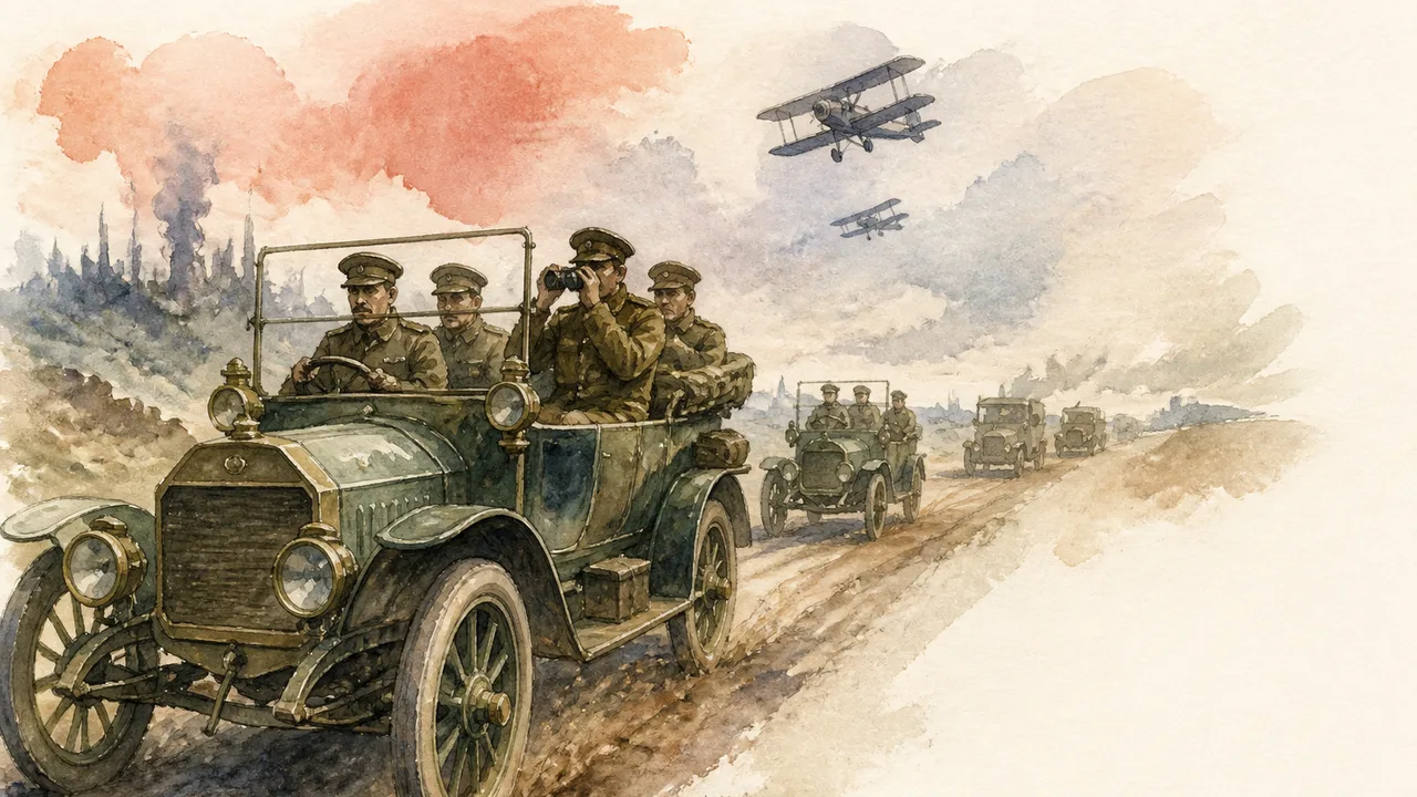 When Car Enthusiasts Drove Britain to War in 1914