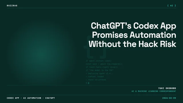 ChatGPT's Codex App Promises Automation Without the Hack Risk