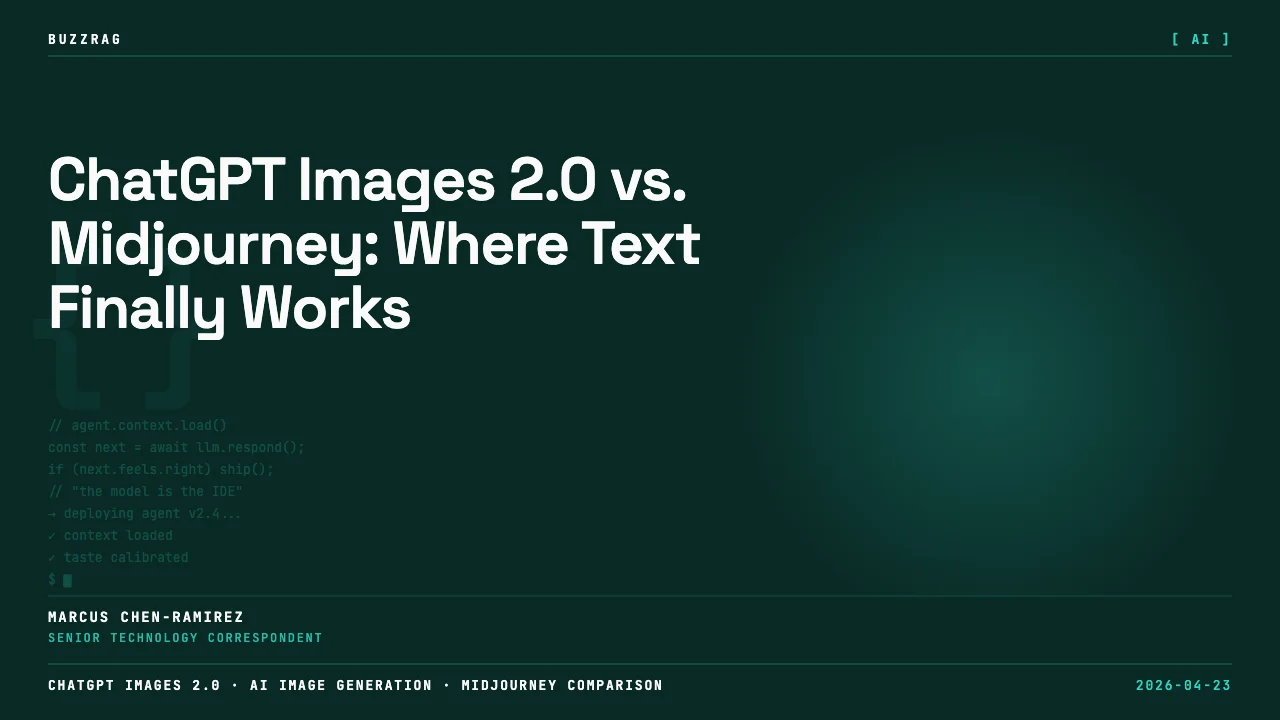Man pointing at glowing OpenAI logo with crowned banana and trophy icons on teal background announcing GPT-Image 2 release