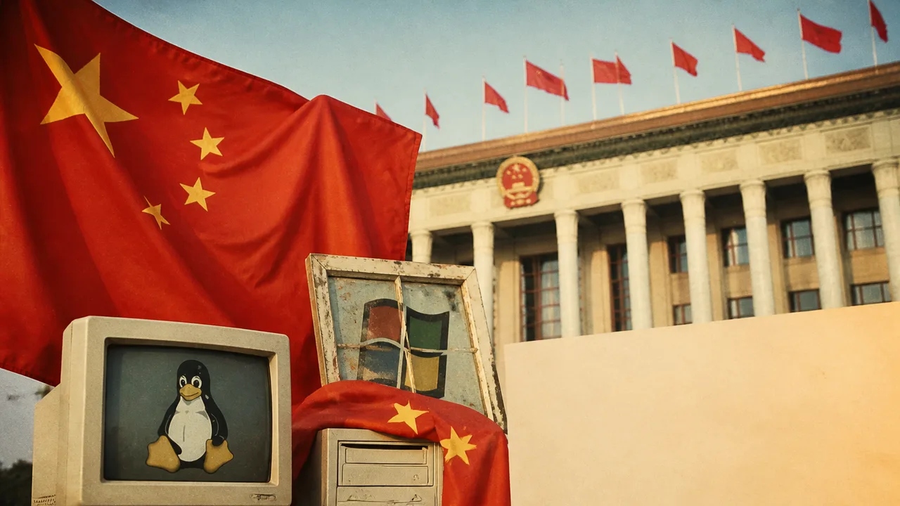 China Ditches Windows for Linux in a Big OS Shakeup