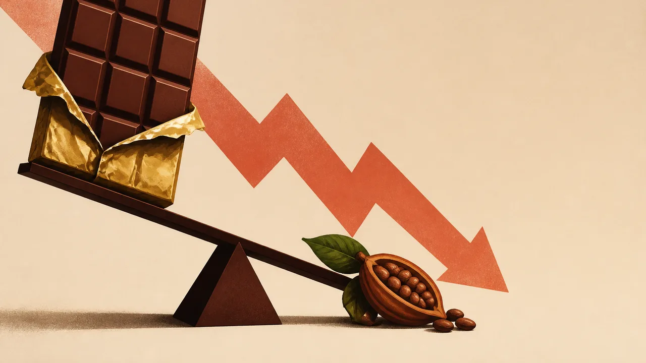 Chocolate Prices Stay High as Cocoa Costs Fall