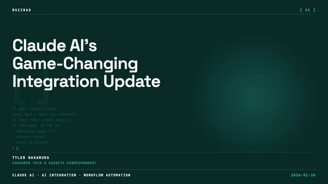 Bold red text "It's Insane!" points to a white rounded button displaying the Claude AI logo and name against a dark…