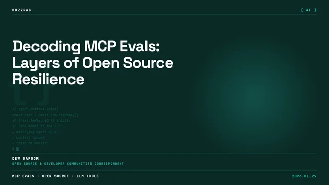 Man in light green shirt holding a microphone against dark background with "TEST MCP TOOLS" text and hands-on demo label