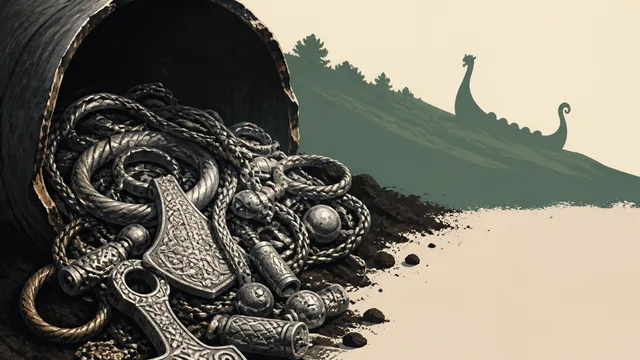 Denmark's Largest Viking Silver Hoard Found in a Garden