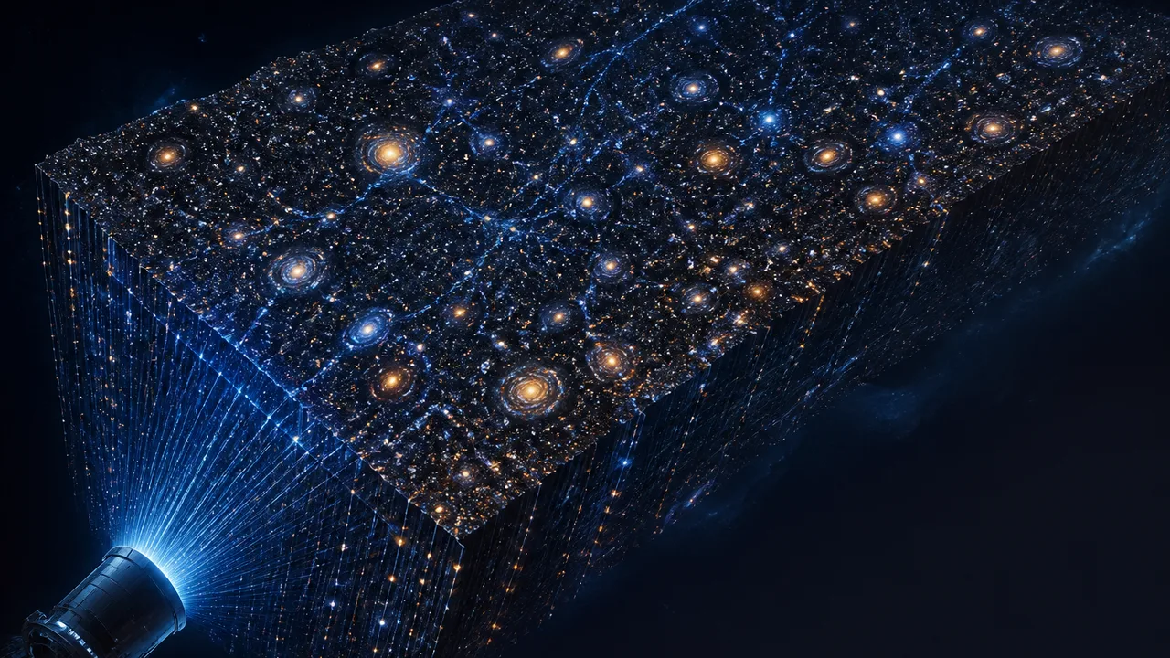 DESI Maps 4 Billion Cosmic Objects in 5.6 Trillion Pixels