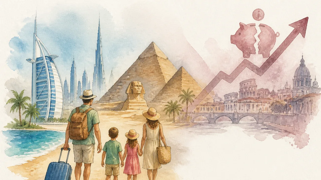 Dubai and Egypt Holidays Undercut Europe on Price