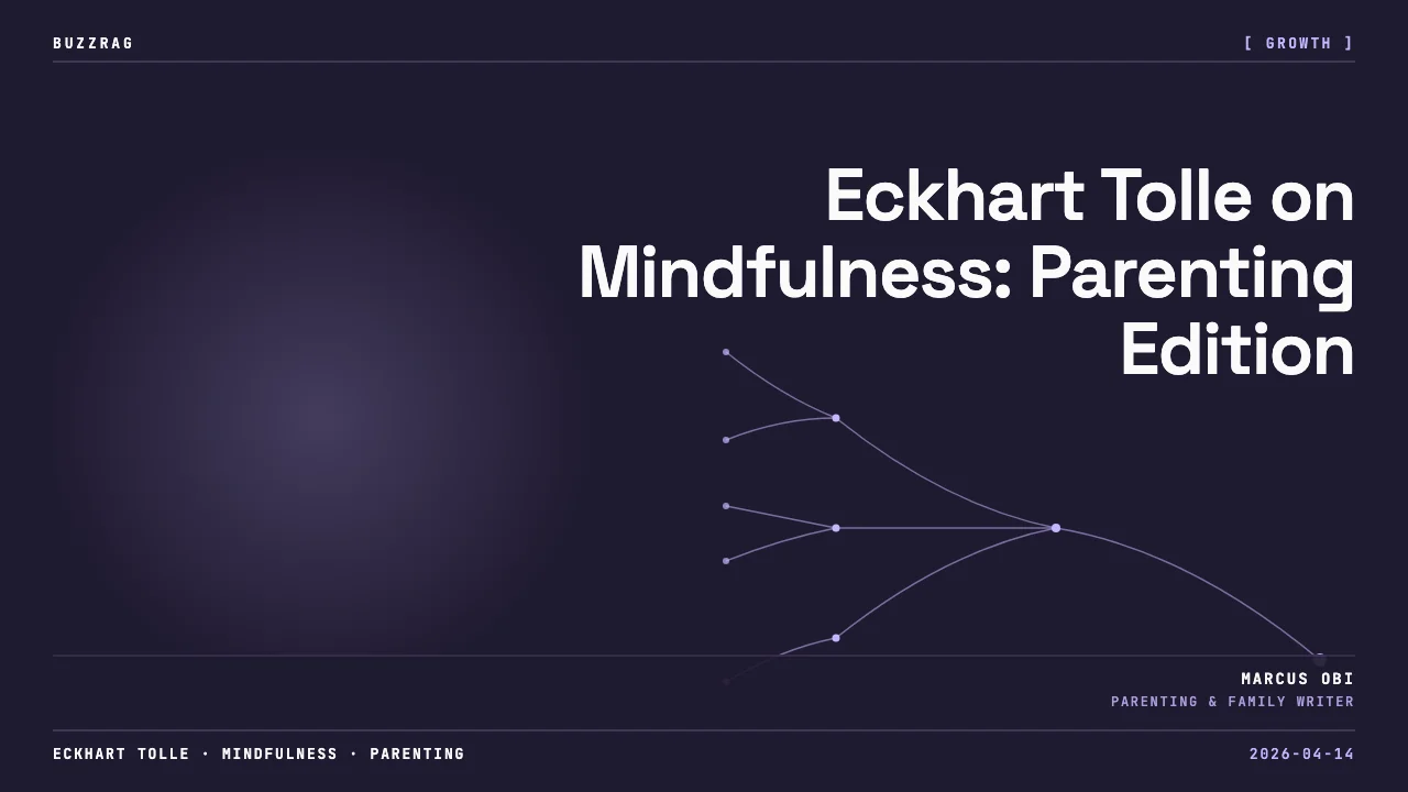 Eckhart Tolle wearing dark blazer against black background with colorful text overlay stating "Consciousness Changes…
