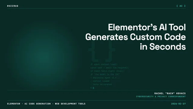 Elementor and Web.fwrd 2026 branding displayed on a vibrant magenta and purple glowing background with blurred bokeh effects