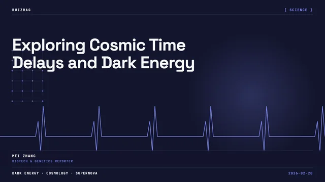 Diagram showing light from distant quasars bending through a foreground galaxy toward the Hubble Space Telescope,…