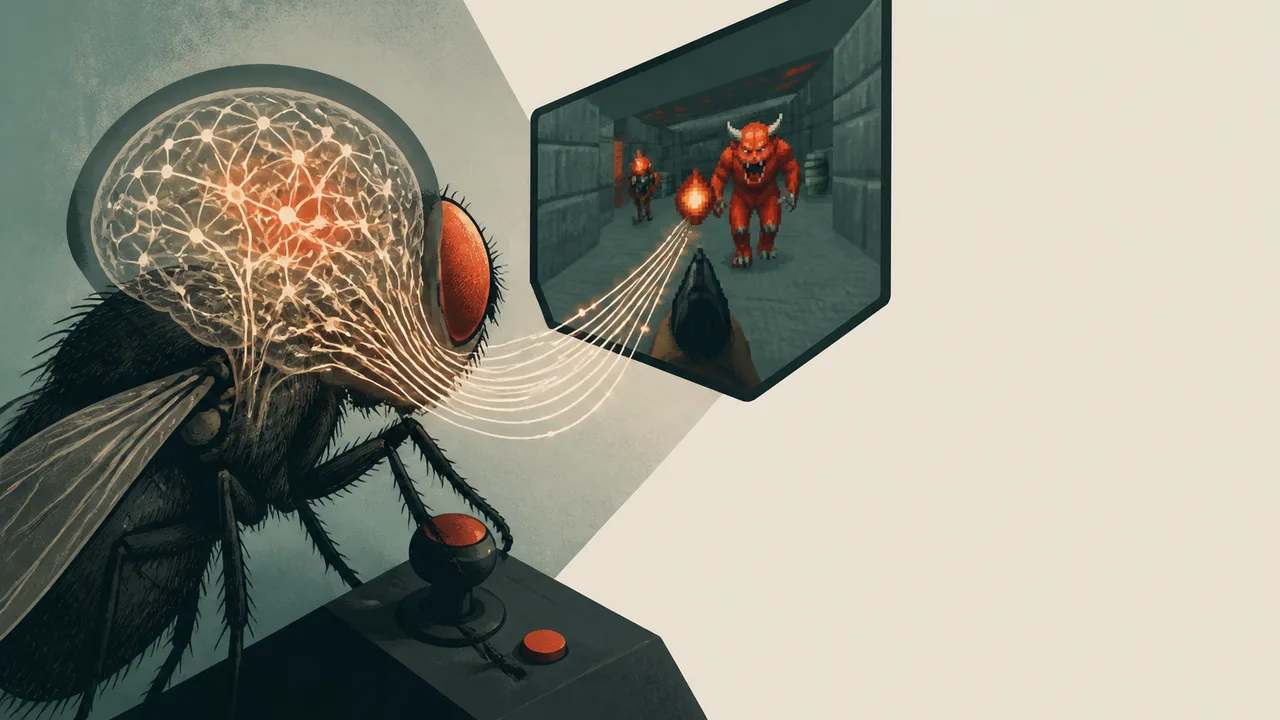 A Mapped Fruit Fly Brain Is Now Playing Doom. What Does That Prove?