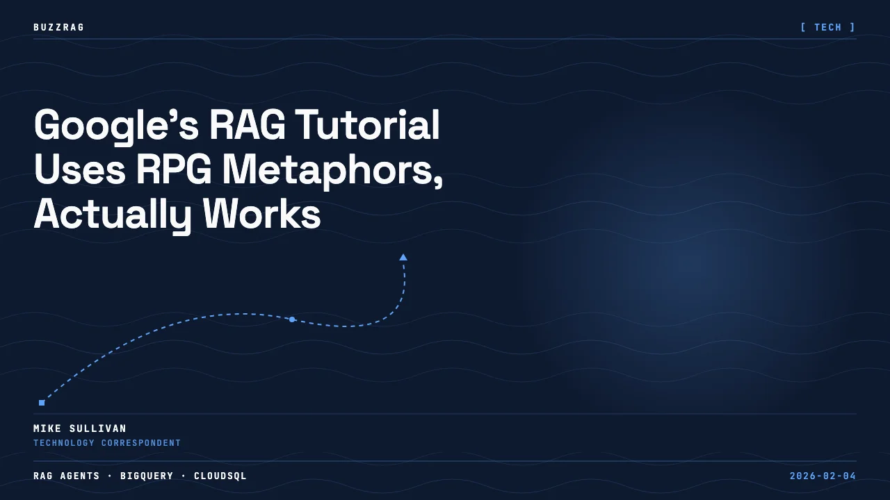Google Cloud logo with text "Agentverse: RAG on unstructured data" alongside a smiling woman with long dark hair against a…