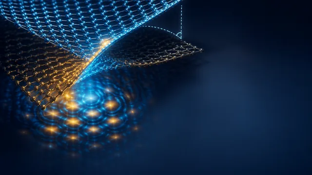 PBS graphic with “THE NEXT SUPERCONDUCTOR?” text, a yellow arrow, and a close-up pencil on a hexagonal background