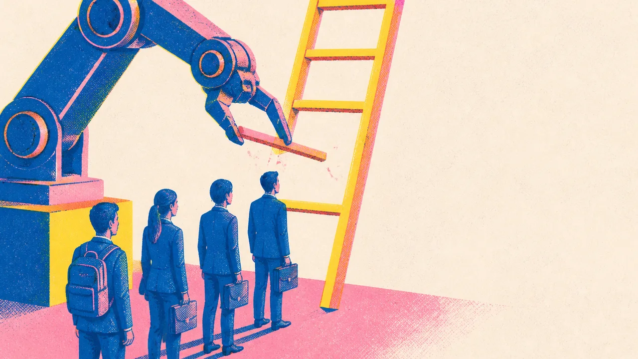 How AI Is Removing the First Rung of Career Ladders