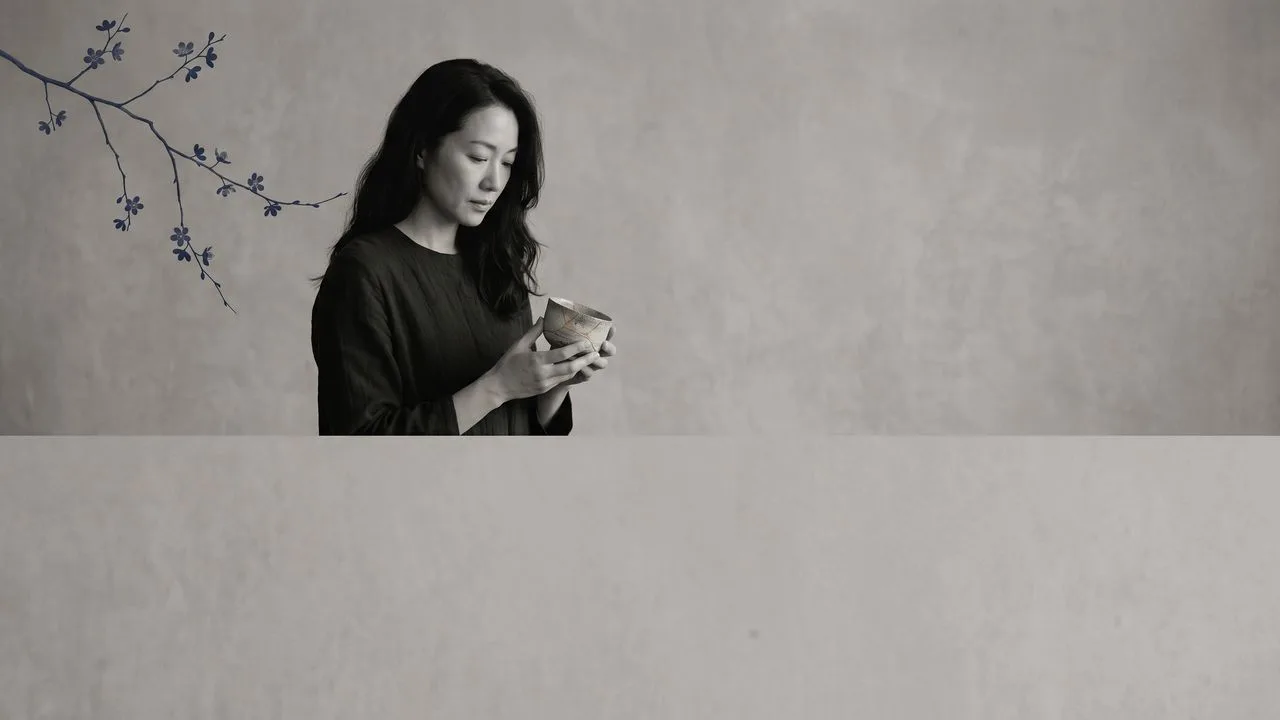 A partially obscured black and white portrait of a woman with the title "EMOTIONAL INVISIBILITY" displayed above against a…