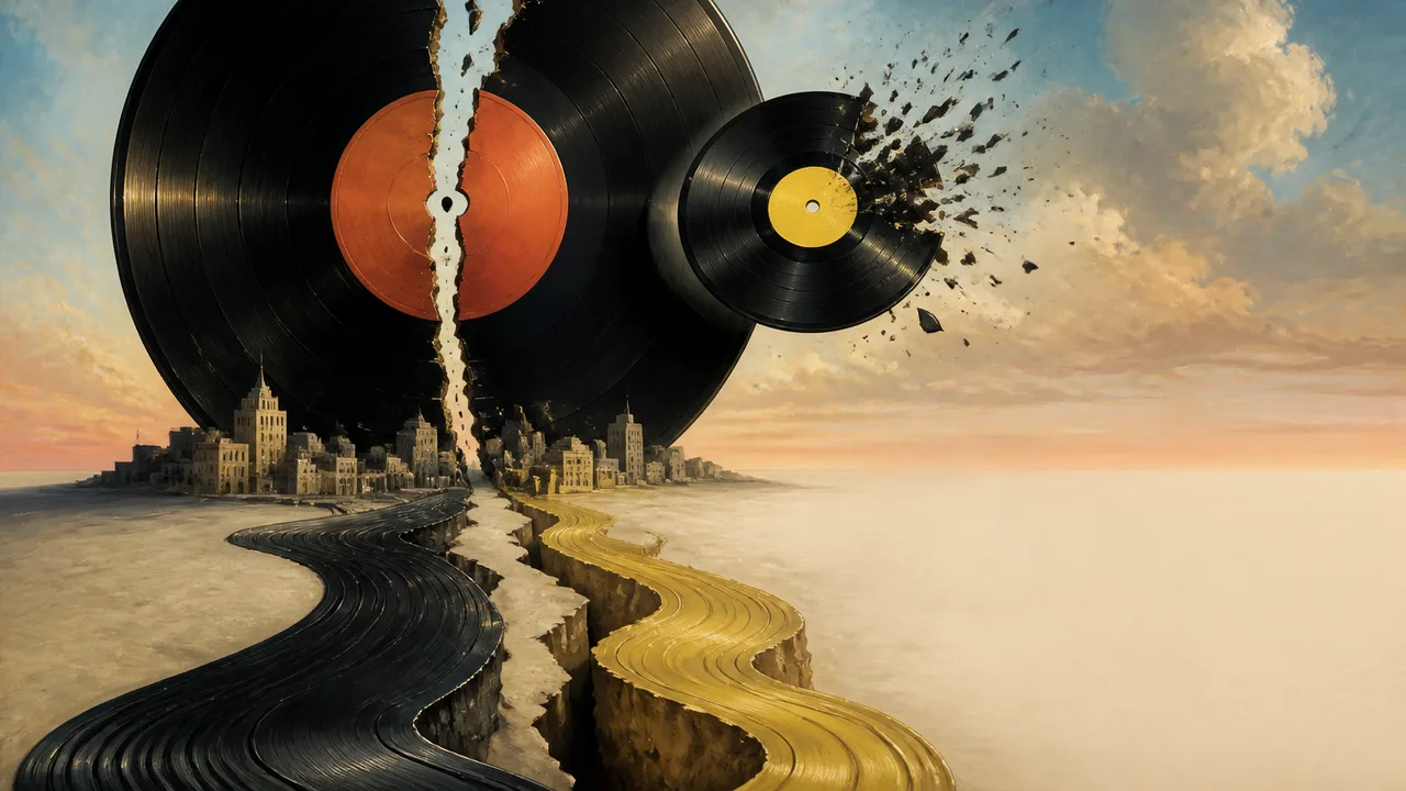 How the LP and 45 Split the American Record Business