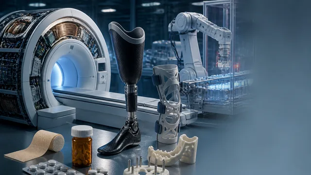Anatomical models and medical equipment including a detailed facial muscle model, eye component, and prosthetic parts…