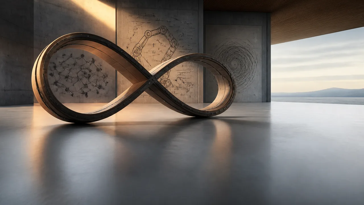 A presenter explains optimization concepts through mathematical formulas, neural networks, fluid dynamics simulations, and…