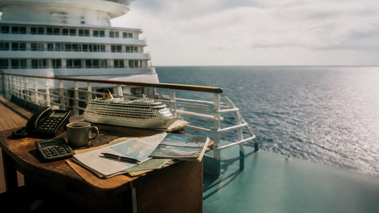 Three booking options compared side-by-side: cruise line direct, Costco Travel agency, and travel advisor, with question…