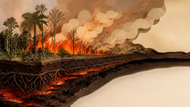 Indonesia's Peatland Fires Are Burning Underground