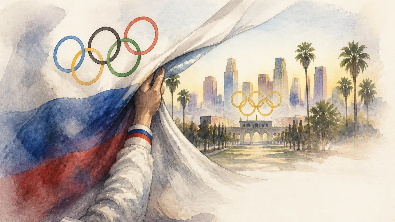 IOC Lifts Russia Ban, Opening Path to LA28