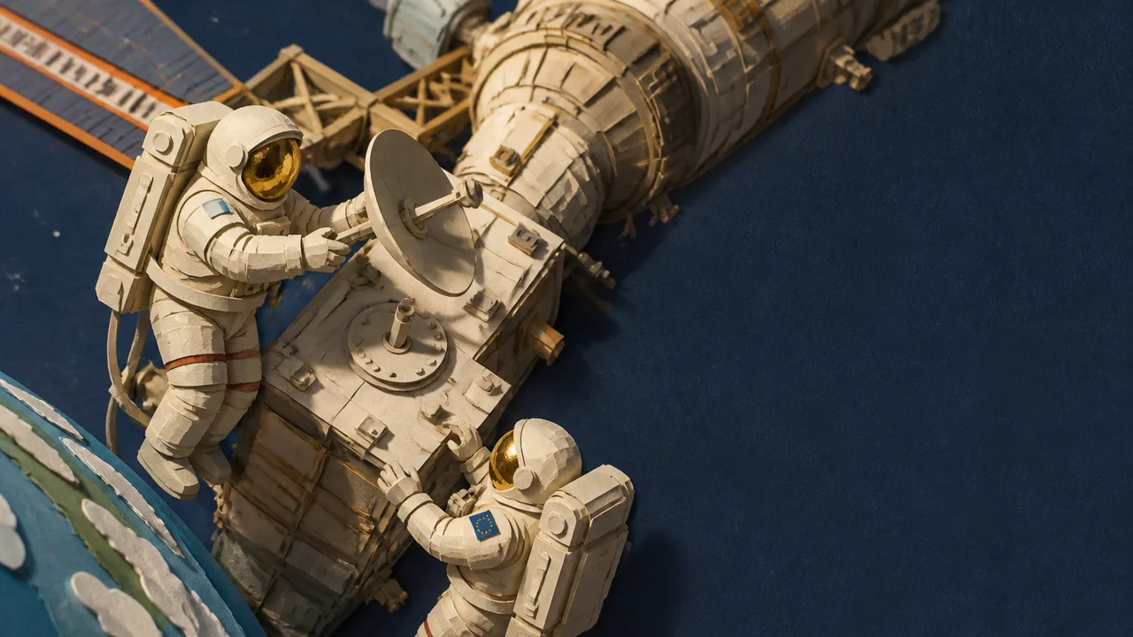ISS Antenna Spacewalk Reveals a Station Past Its Prime