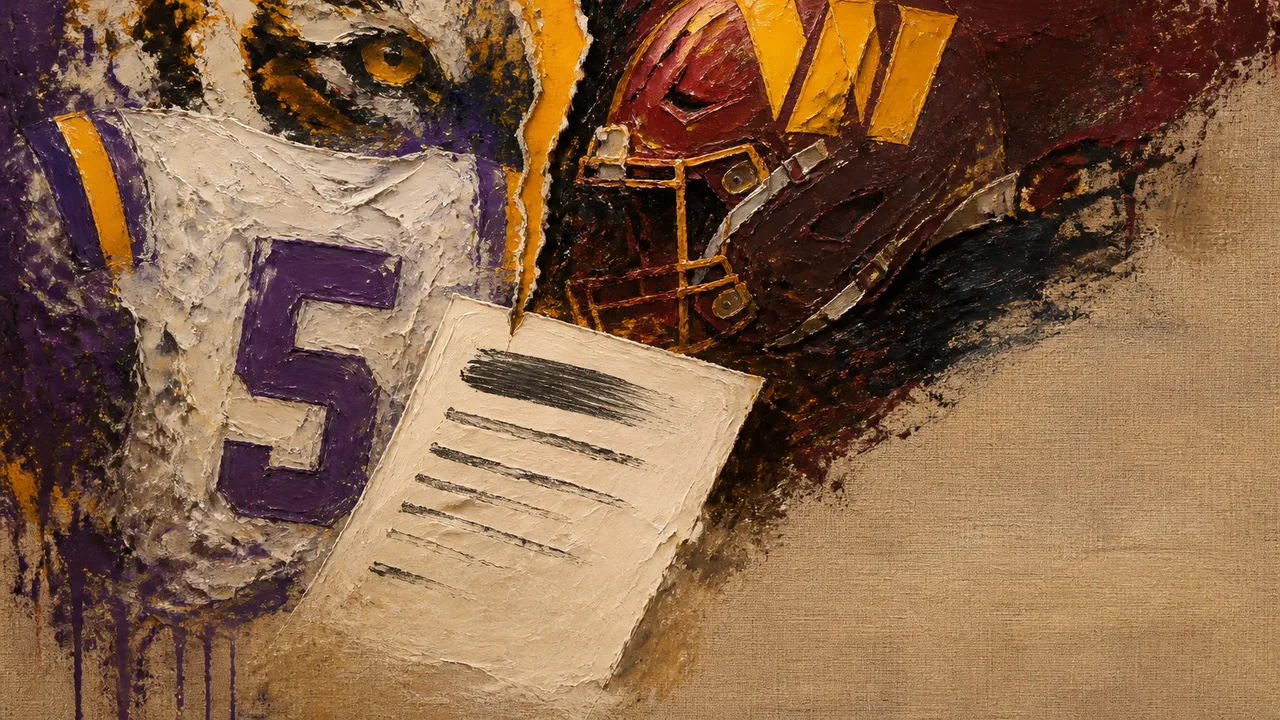 Jayden Daniels vs. LSU: The NIL Jersey Dispute