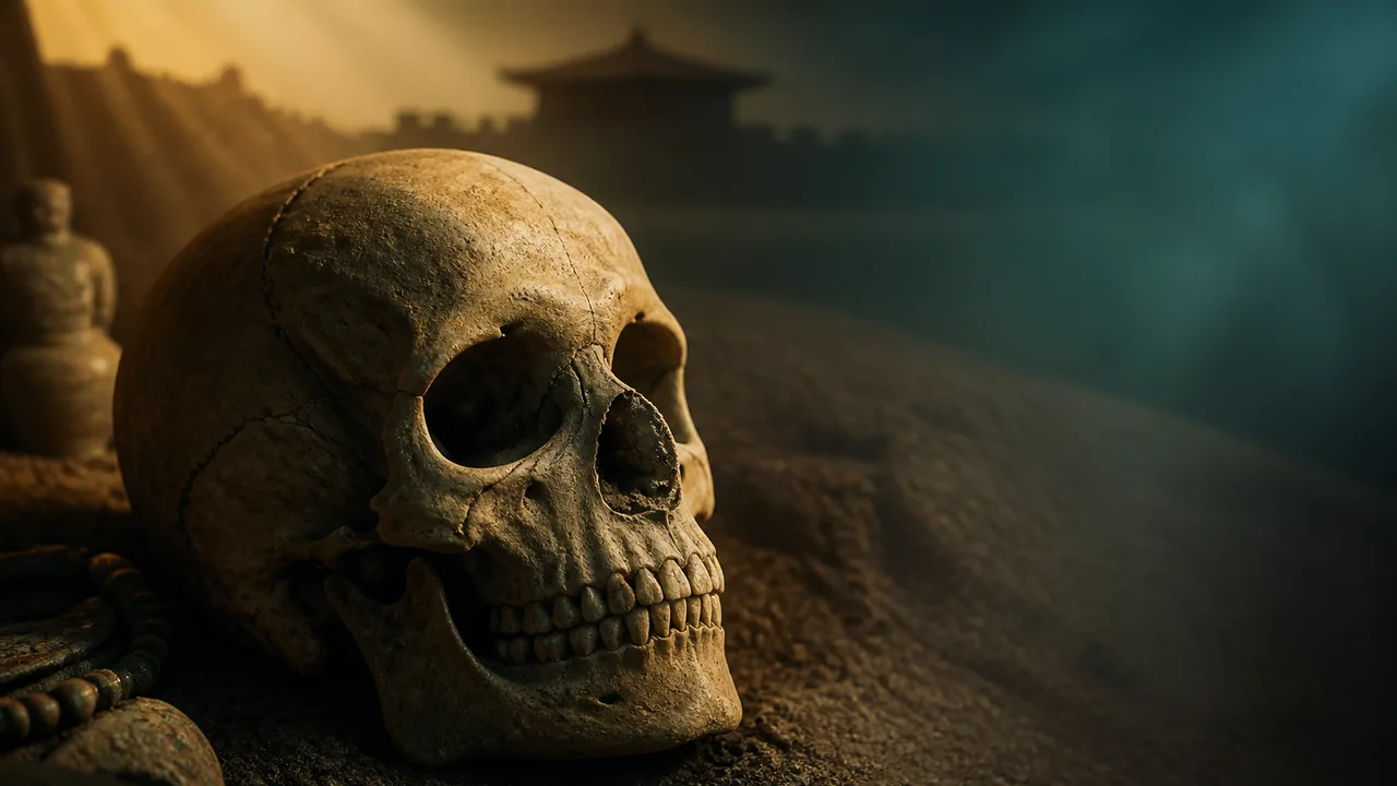 A Medieval Chinese Skull Records Punishment and Care