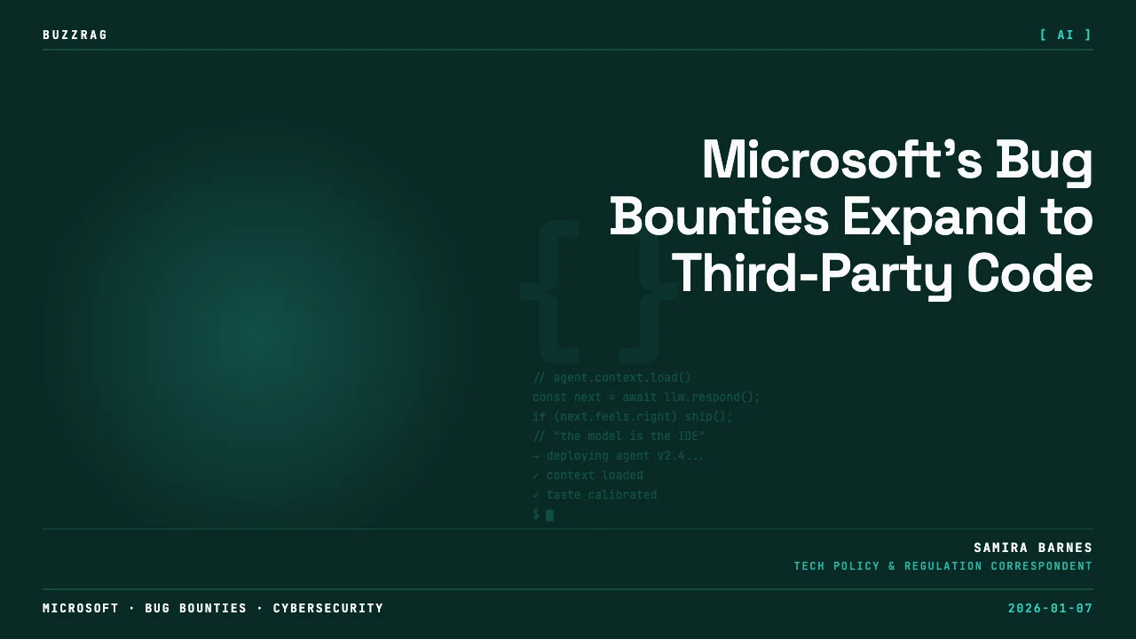 Four podcast participants displayed in a grid layout with "think podcast" branding and text about Security Intelligence and…