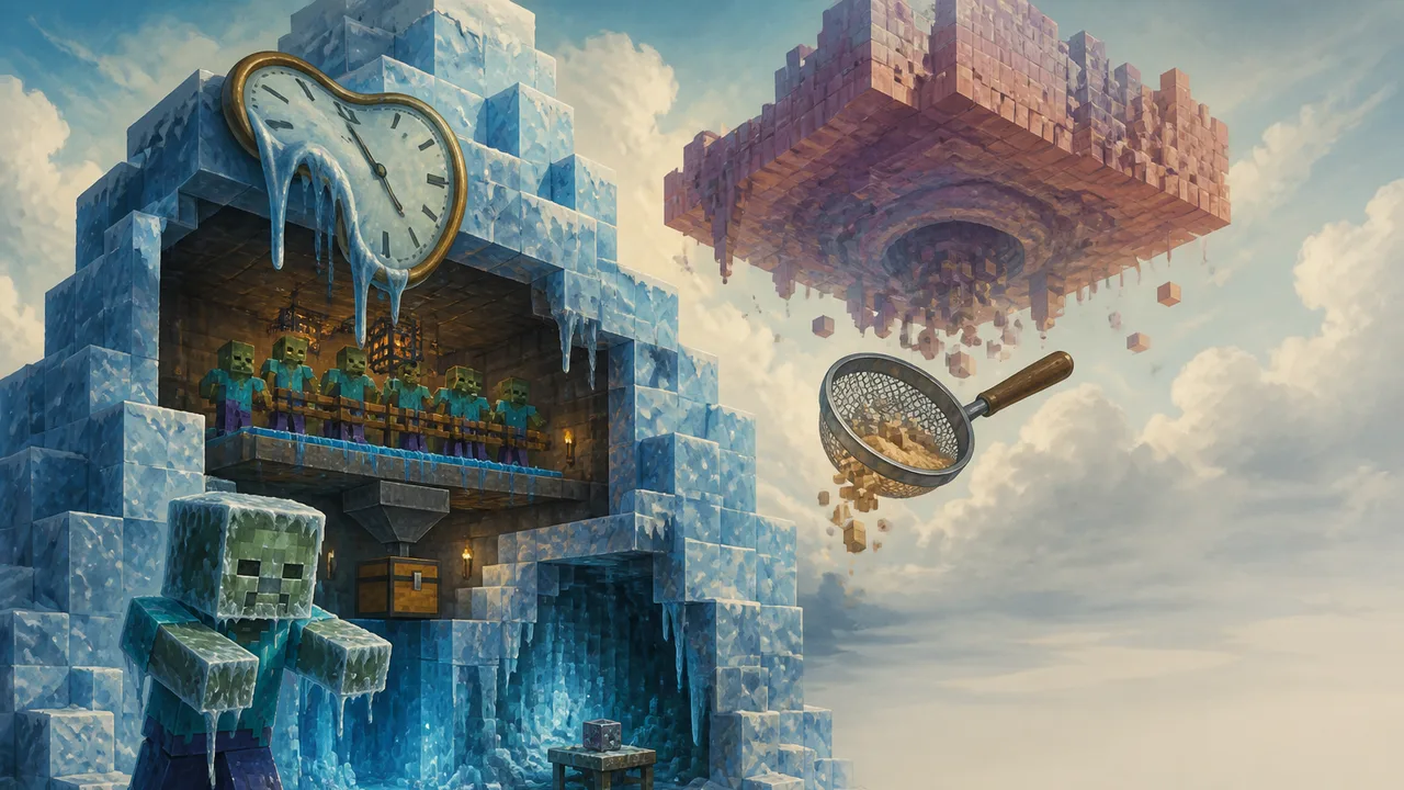 Minecraft Ice Caves Show Mojang's Two-Speed Strategy