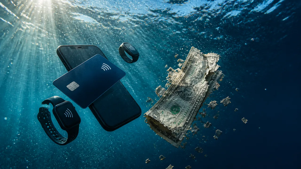 Mobile Payments Are Growing. Cash Refuses to Die.