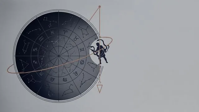 Neil deGrasse Tyson with zodiac wheel showing all 13 constellations, Ophiuchus highlighted in red