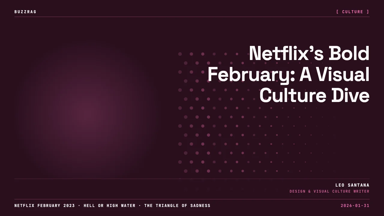 A heavily armed person in tactical gear stands in a jungle setting with "NETFLIX NEW RELEASES FEBRUARY 2026" text overlaid…
