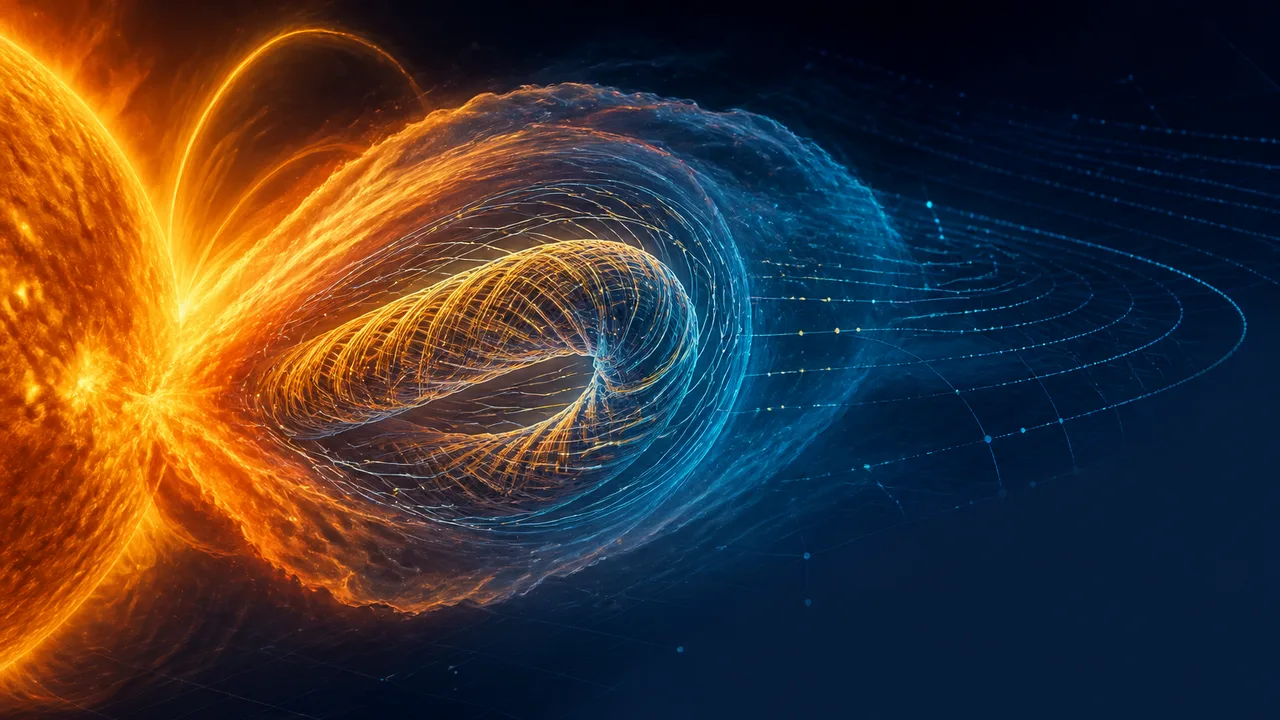 New 3D Model Maps the Magnetic Anatomy of Solar Storms