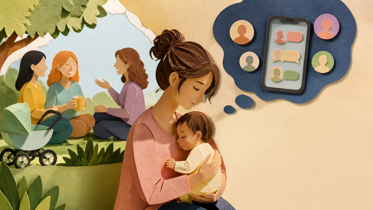 What Social Contact Can Tell Us About New Mothers' Mood