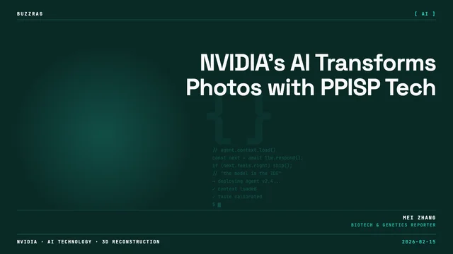 Thermal imaging split-screen showing a house's heat signature with NVIDIA logo and 75% progress indicator overlaid