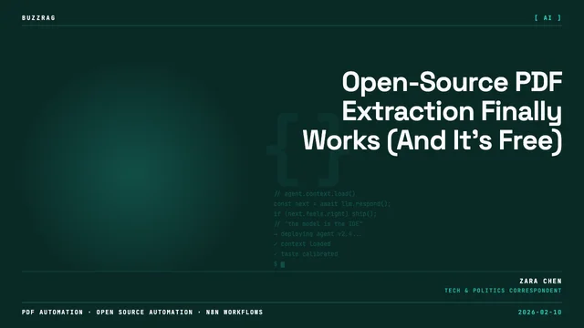 A promotional graphic showcasing n8n and Unstract tools for automating data extraction, featuring a dark interface with…