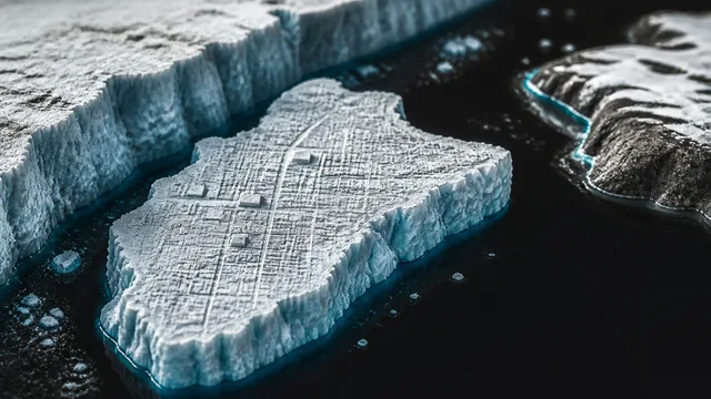 Petermann Glacier Calves Ice Island the Size of Manhattan