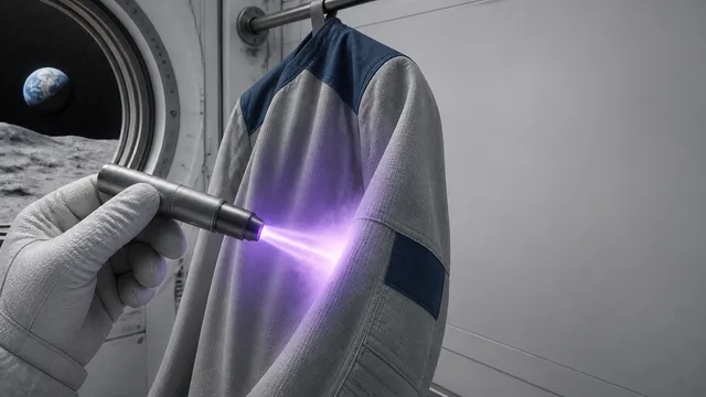 Plasma Laundry Gun Could Keep Astronauts Clean in Space
